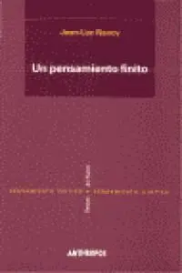Un Pensamiento Finito