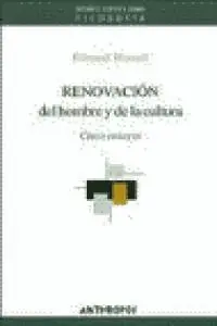 Renovaciã?Â³N del Hombre y de la Cultura