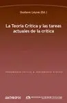 +++ Teoria Critica y las Tareas Actuales de la Critica, la