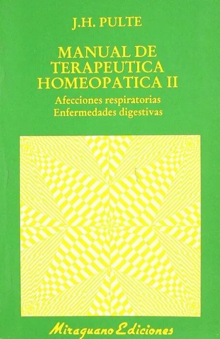 Manual de Terapeutica Homeopã?Â¡Tica Ii