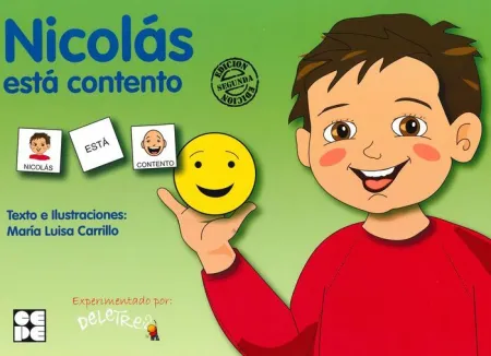 Pictogramas: Nicolás está Contento