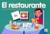 Restaurante, el. Pictogramas