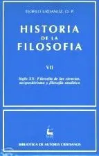 Historia de la Filosofía. Vii: Siglo Xx: Filosofía de las Ciencias, Neopositivis