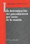 La Determinación del Procedimiento por Razón de la Cuantía.