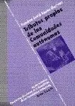 Tributos Propios de las Comunidades Autónomas.