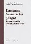 Esquemas, Formularios, Pliegos de Contratación Administrativa Local.
