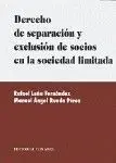 Derecho de Separación y Exclusión de Socios en Sociedades de Responsabilidad.