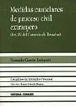 Medidas Cautelares de Proceso Civil Extranjero.