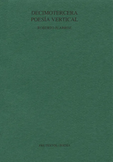 Decimotercera Poesia Vertical