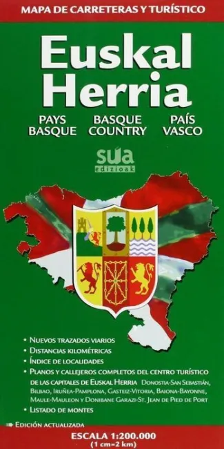 Mapa Carreteras Euskal Herria