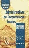 015 Temario Administrativos Corporaciones Locales -Temario