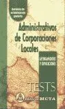 015 Tests Administrativos Corporaciones Locales.. ayuntamiento y