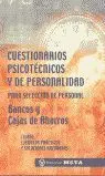 015 Cuestionarios Psicotecnicos y de Personalidad. bancos-Cajas Ahorro