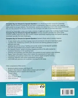 014 Sb/Wb Complete Key For Schools Pack
