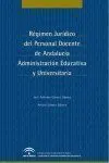 Regimen Juridico Personal Docente Andalucia Adm. educativa