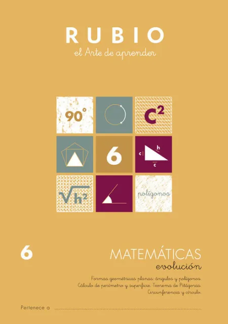 Rubio Matematicas 6. Evolucion