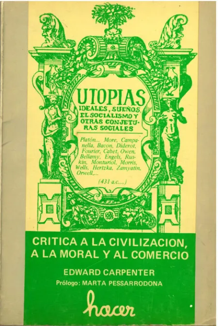 Critica a la Civilizacion a la Moral y Al Comercio