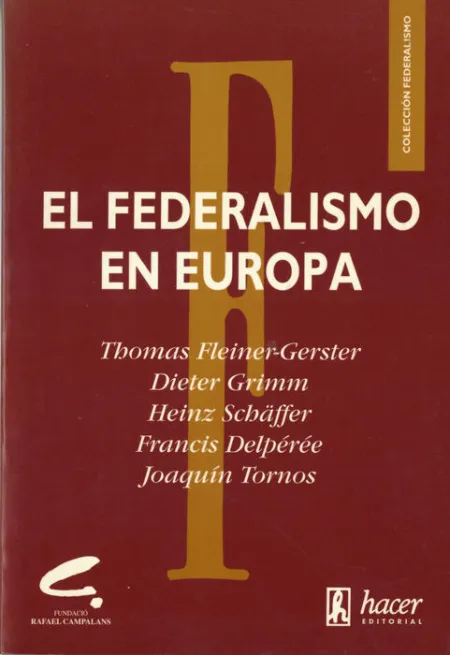Federalismo en Europa,El