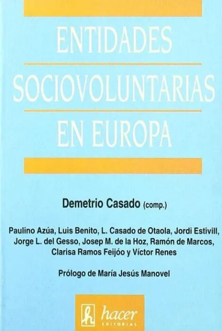 Entidades Sociovoluntarias en Europa