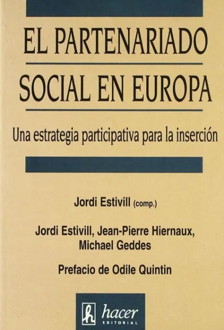 Paternariado Social en Europauna Estrategia