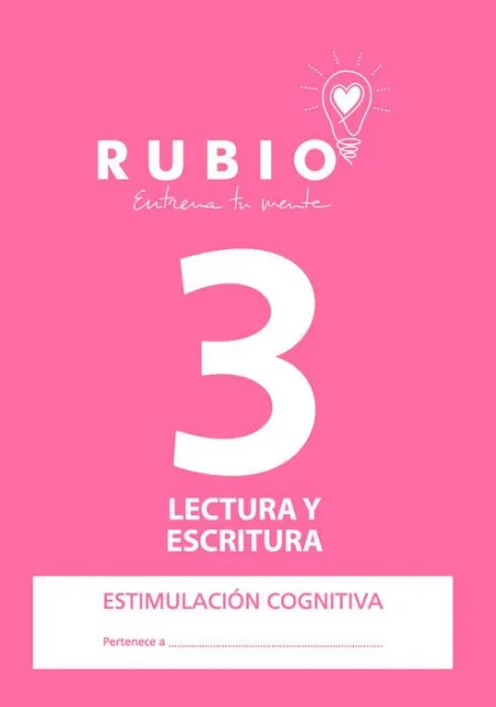 N3 Lectura y Escritura. Estimulación Cognitiva