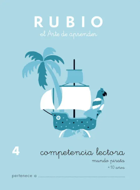 Rubio Competencia Lectora 4 - Mundo Pirata