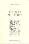 Pensar la Musica Hoy