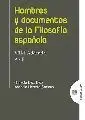 Hombres y Documentos de la Filosofã?Â­a Espaã?Â±Ola