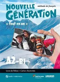 020 A2-B1 Nouvelle Generation Livre+Ex+Cd+Dv (Fout en Un)