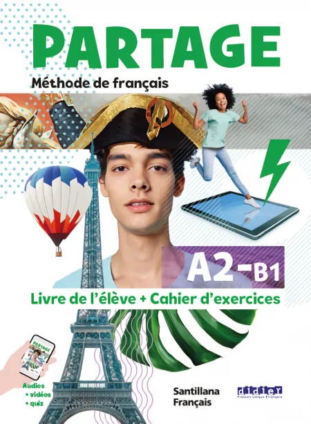 023 Sb+Wb Partage A2/B1 Livre+Cahier