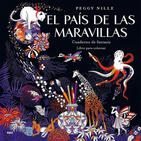 El Pais de las Maravillas Libro para Colorear