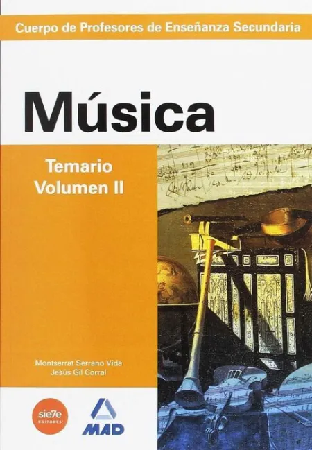 017 3Vols Paquete Ahorro Musica Profesores Enseñanza Secundaria