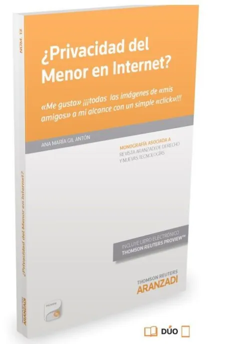¿Privacidad del Menor en Internet? (Papel + E-Book)