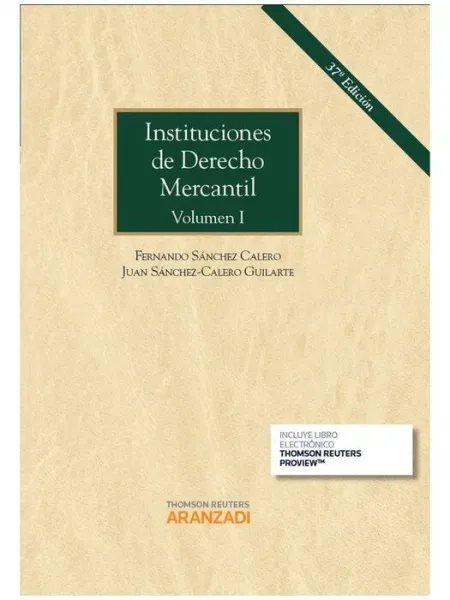 016 T1 Instituciones de Derecho Mercantil