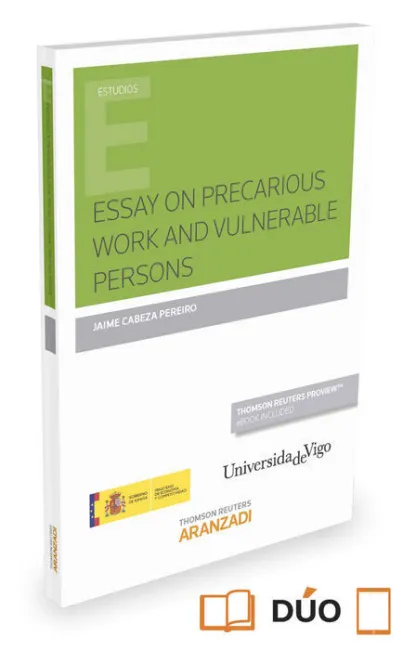 Essay On Precarious Work And Vulnerable Persons (Papel + E-Book)