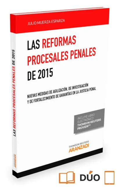 Las Reformas Procesales Penales de 2015 (Papel + E-Book)