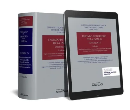 017 T4 Tratado de Derecho de la Familia: Regimenes Economicos Matrimoniales (Ii). Derecho Familia y Concurso de Acreedores. Las Parejas no Casadas