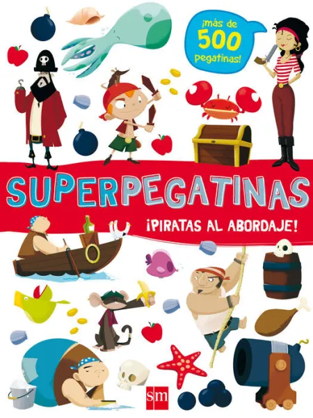Superpegatinas ¡Piratas Al Abordaje!