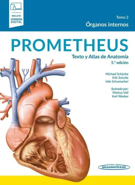 021 T2 Prometheus Texto y Atlas de Anatomia: Organos Internos
