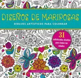 Diseños de Mariposas. Dibujos Artísticos para Colorear