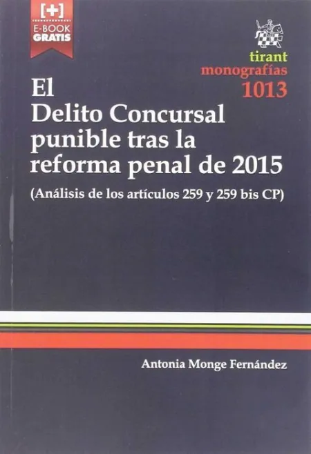 El Delito Concursal Punible Tras la Reforma Penal de 2015