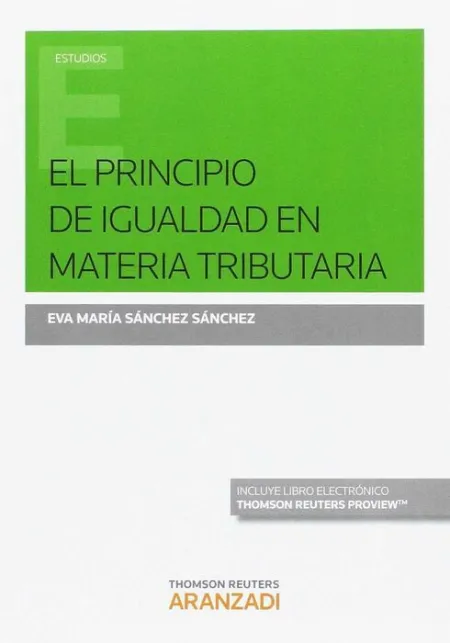 Principio de Iguladad en Materia Tributaria, el