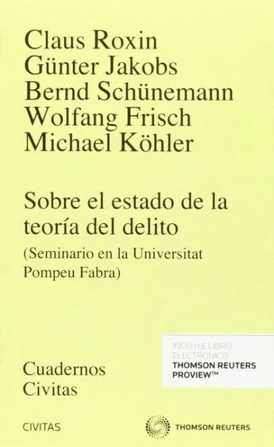 Sobre el Estado de la Teoria del Delito