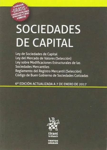 017 Sociedades de Capital. 6ª Ed. Actualizada