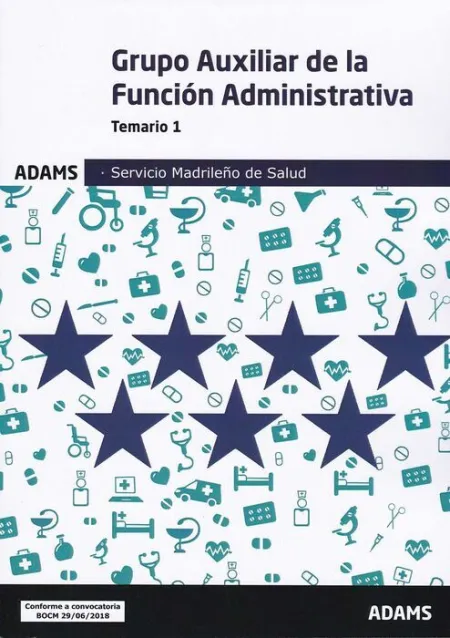 018 T1(Madrid) Grupo Auxiliar de la Funcion Administrativa Semas