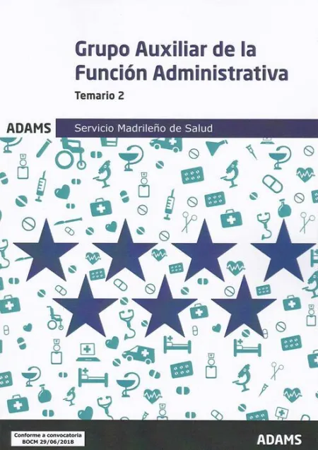 018 T2 (Madrid) Grupo Auxiliar de la Funcion Administrativa