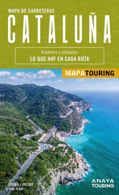 024 Mapa de Carreteras de Cataluña 1:400. 000