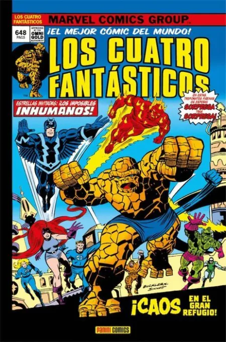 Los Cuatro Fantasticos 8: ¡Caos en el Gran Refugio!