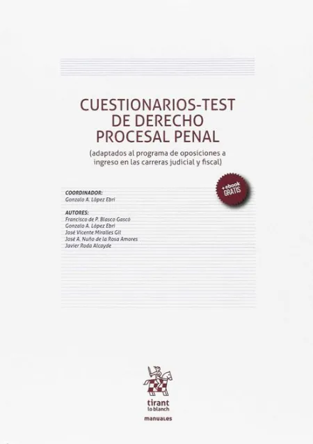 017 Cuestionarios-Test de Derecho Procesal Penal