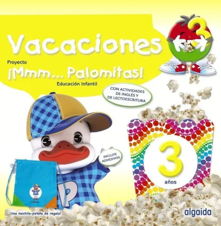 3 Años ¡Mmm... Palomitas! Cuaderno de Vacaciones